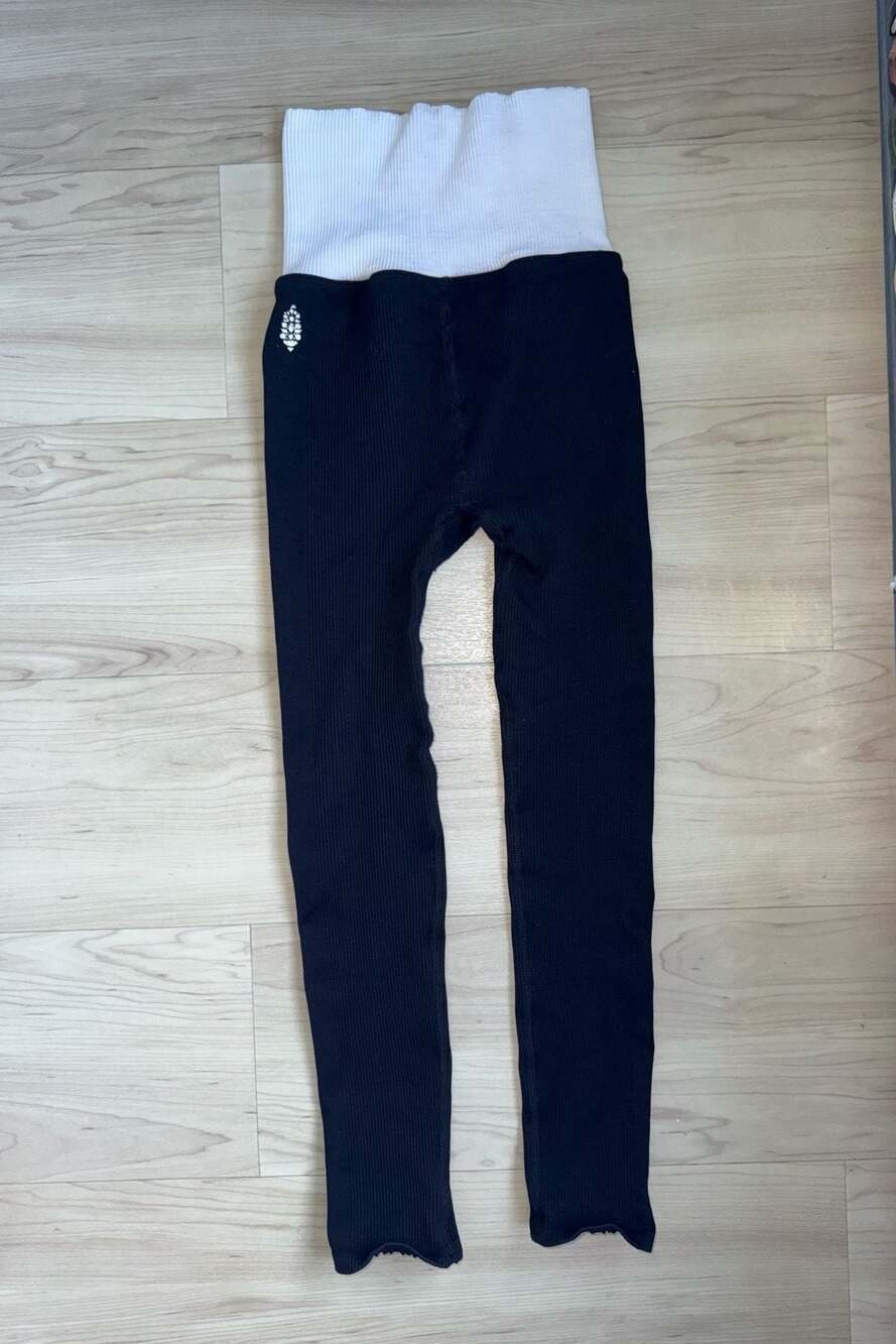 Free People FP Movement High Rise Ribbed Leggings Size XS/S